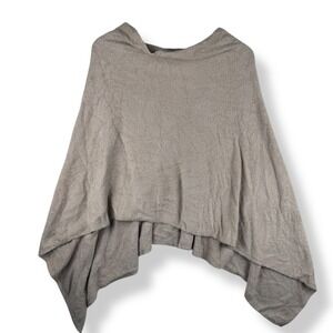 Barefoot Dreams CozyChic Lite Shawl Poncho One Size Lagenlook Minimalist‎ Soft